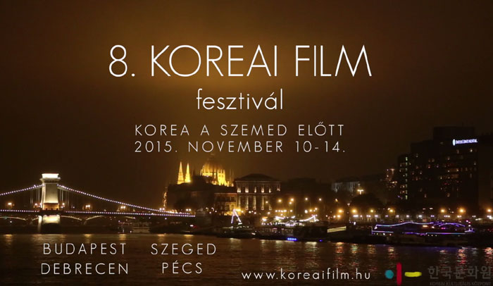 헝가리 4개 도시에서 10일부터 14일까지 한국영화제가 열린다. 8회째를 맞는 이번 영화제는 지난 해보다 개최지와 상영관이 늘어 4개 도시 6개 상영관에서 한국영화를 감상할 수 있다.