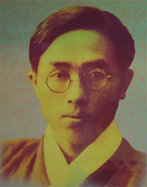 1902년 태어나 1950년 평양에서 타계한 것으로 알려진 정지용시인