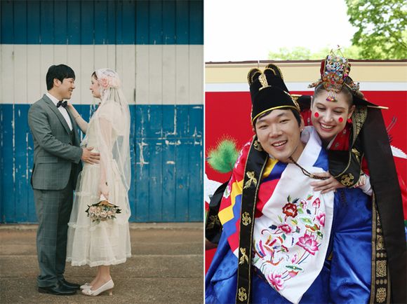 한국인 권순홍 씨와 호주인 니콜라 씨는 지난 해 4월과 5월, 호주와 한국에서 차례로 결혼식을 올렸다 (사진: 마이코리안허즈번드).