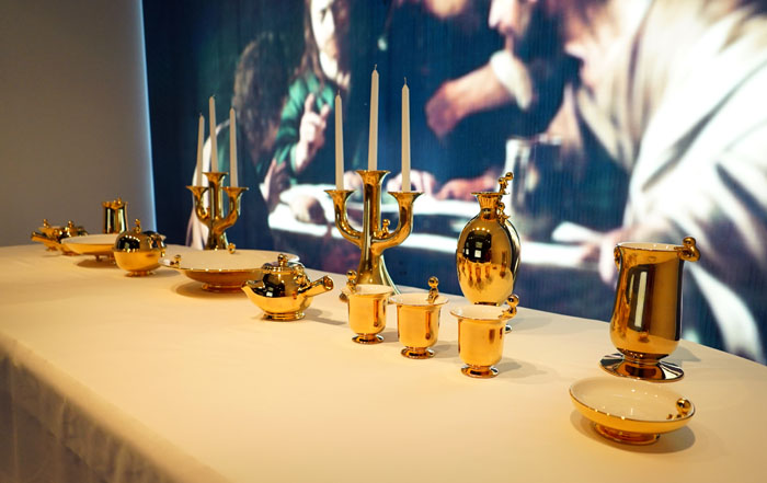 '광주 브랜딩' 프로젝트인 스테파노 지오반노니(Stefano Giovannoni)의 주방용품 '미니멘'(사진 위)과 한∙중∙일 디자이너들이 참가한 아시아 디자인 허브 전(사진 아래).2