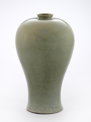 꿀(honey)이 담겨있었던 청자음각매병(Celadon maebyeong incised, 靑瓷陰刻梅甁)