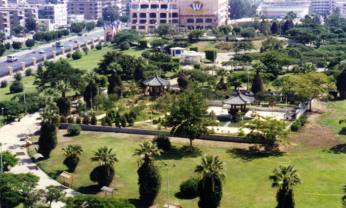 자매도시 교류사업의 일환으로 1998년에 조성된 이집트 카이로의 서울공원 (사진: 서울시 제공)