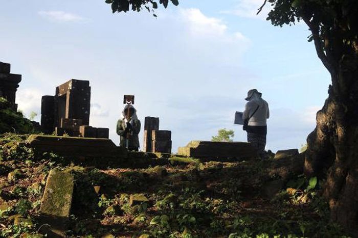 한국문화재재단은 라오스의 홍낭시다 사원 복원 작업도 진행하고 있다. 복원 방식을 둘러싸고 다양한 이견을 조율하는 것이 복원팀의 과제.