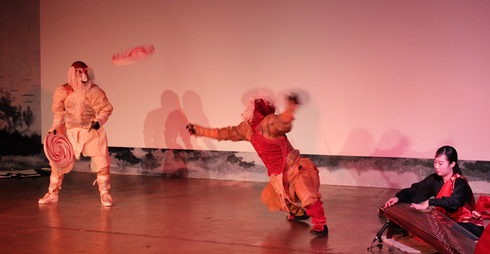 인도고전 ‘라마야나’와 한국의 탈춤을 융합하여 만든 창작공연 (사진: 문화체육관광부)