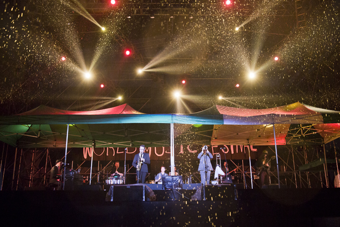 2013광주뮤직페스티벌에 12개국 뮤지션이 참가하여 다양한 장르의 공연을 선보였다.