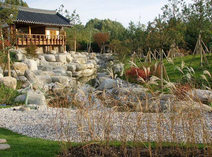 2003년 개장된 독일 베를린의 서울공원 (사진: 서울시 제공)