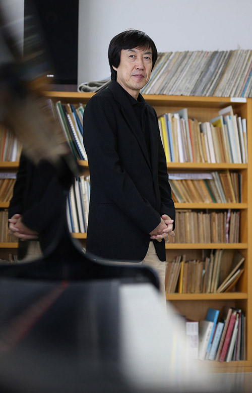 지휘자 임헌정 씨. (사진: 전한 기자)