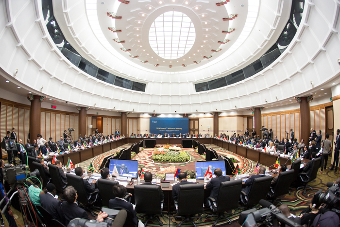  지난 19일 부산에서 열린 ICT 장관회의에는 아시아, 미주, 유럽, 아프리카 등 50여개국의 장·차관들이 참석했다.