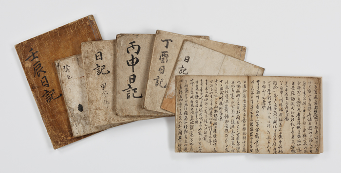 세계기록문화유산으로 지정된 이순신 장군의 '난중일기'(1592~1598). (사진제공: 문화재청)