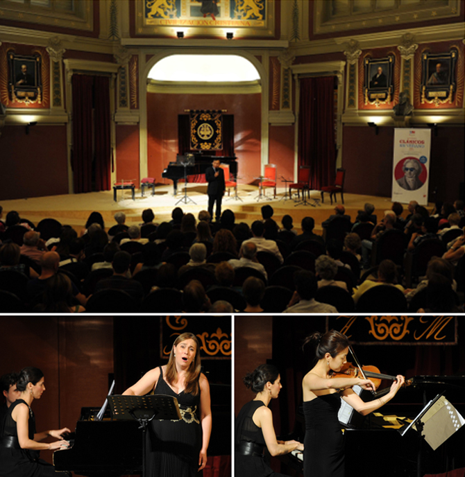 '유라시안 평화 음악회(De Oriente a Occidente, un viahe de ida y vuelta)'가 6월 29일 마드리드 아테네오(Ateneo de Madrid) 공연장에서 개최했다. 