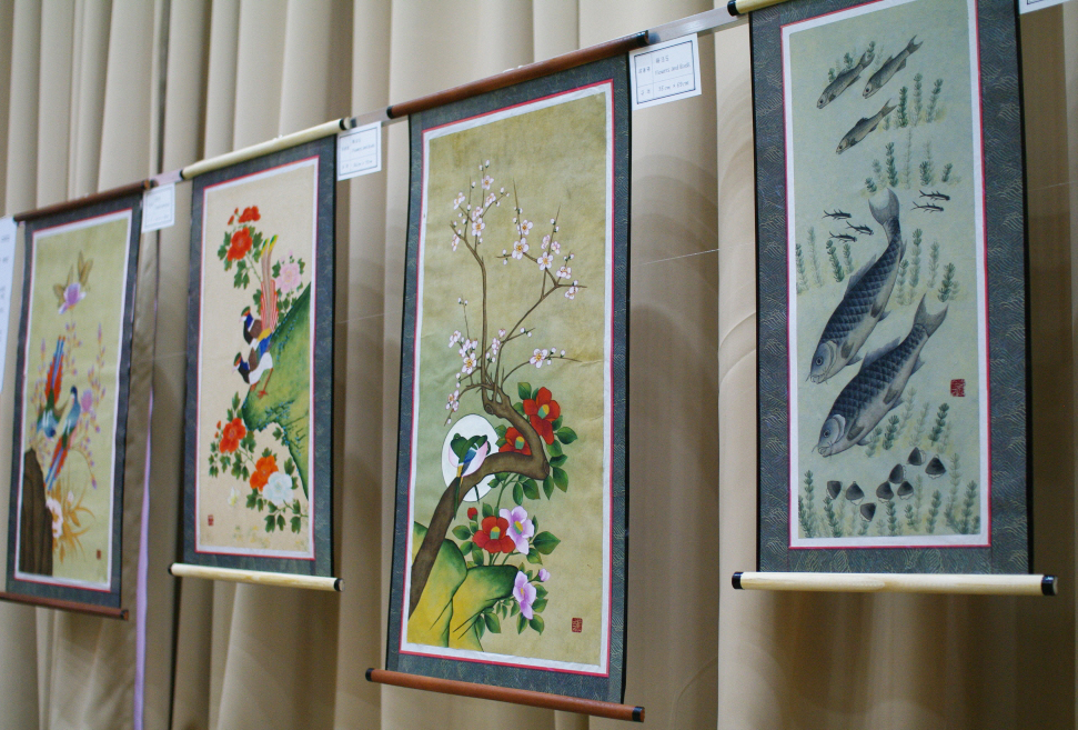 8월 29일부터 9월 3일까지 주남아프리카공화국 대사관에 홍순기 화백의 민화가 전시되었다.