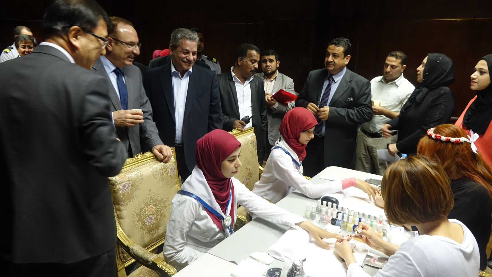 네일아트 시연회