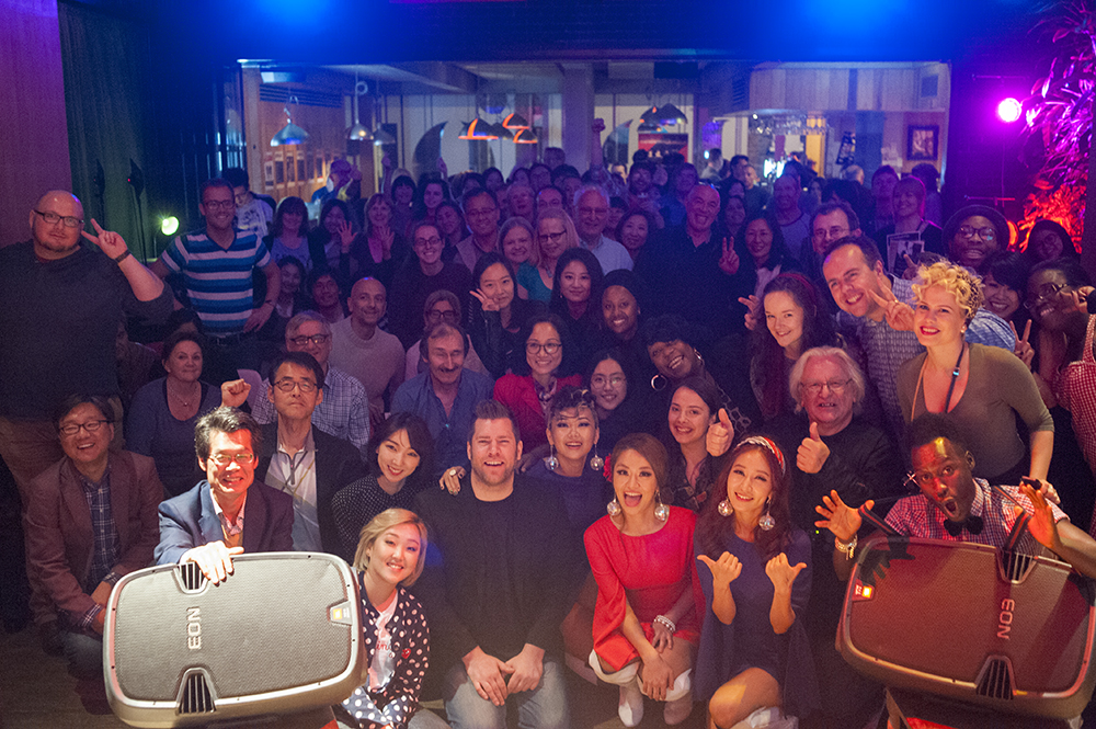 바버렛츠의 공연장 모습.