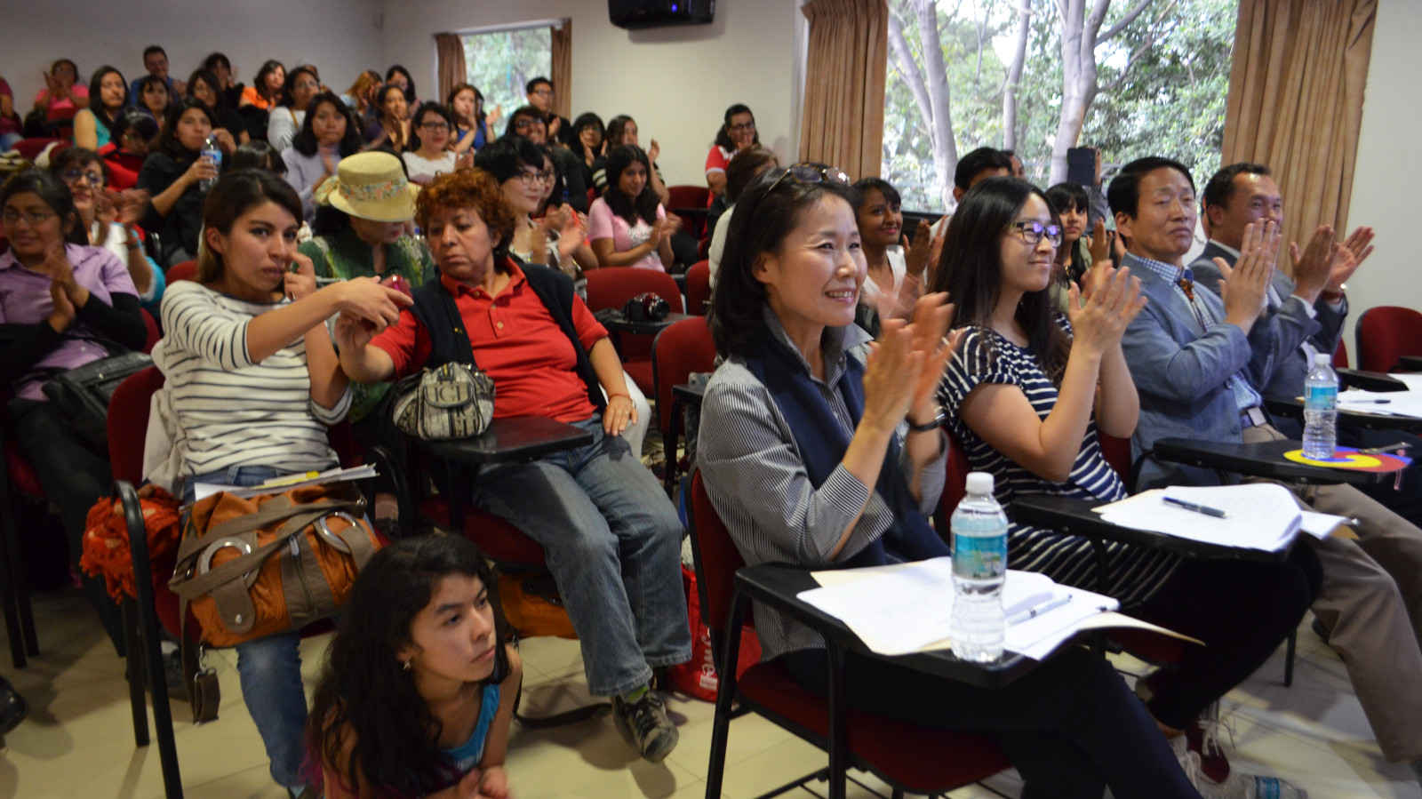 청중들의 모습.