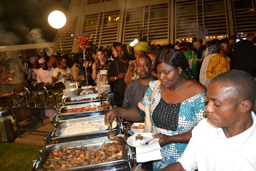 국경일 리셉션에서는 김치, 잡채, 닭강정, 해물냉채, 떡볶이, LA갈비, 김밥, 불고기 등 다양한 한식을 나이지리아 국민들에게 선보였다.