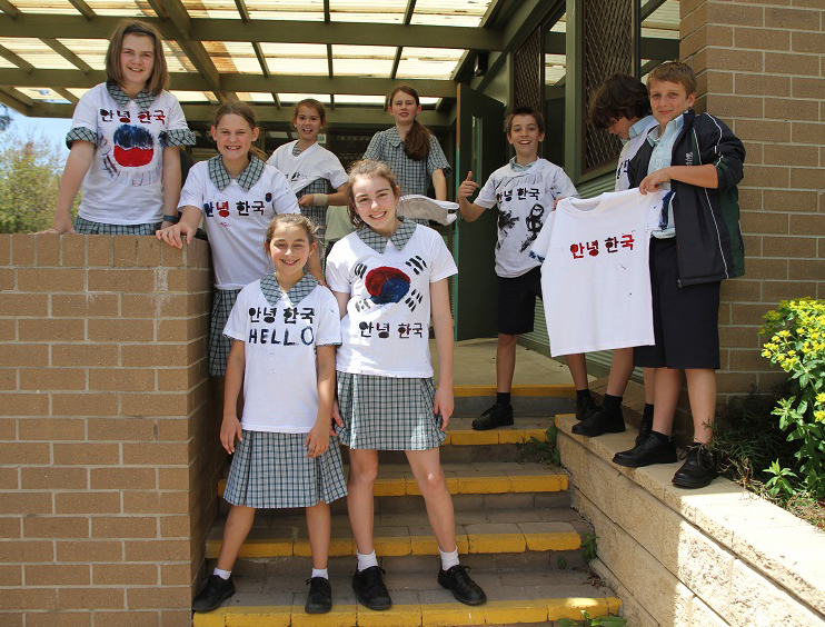 한국어 티셔츠 만들기