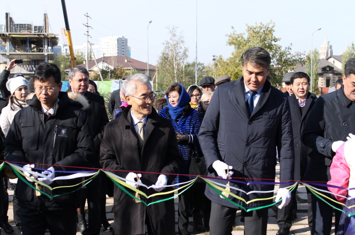 준공 기념 테이프 커팅식