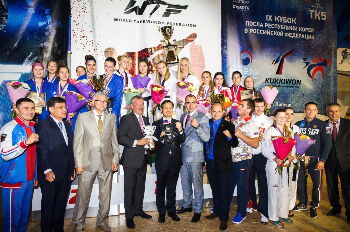 중앙관구 대표팀 우승 모습