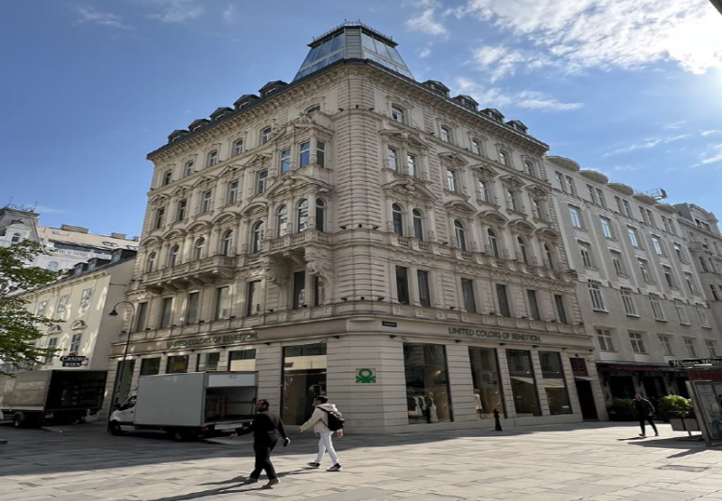 ▲ 오스트리아 빈 캐른트너 슈트라세에 9일(현지 시간) 공식 개원하는 주오스트리아 한국문화원 전경. 