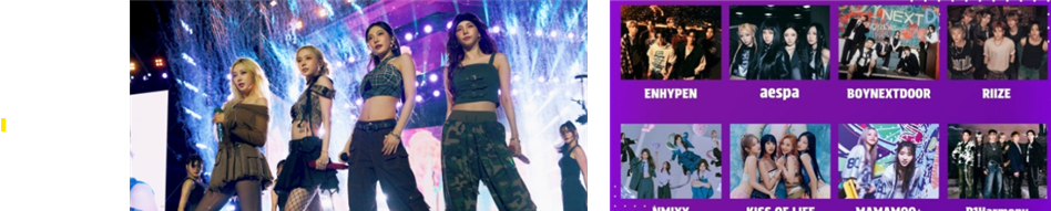 뮤직뱅크 아티스트 사진