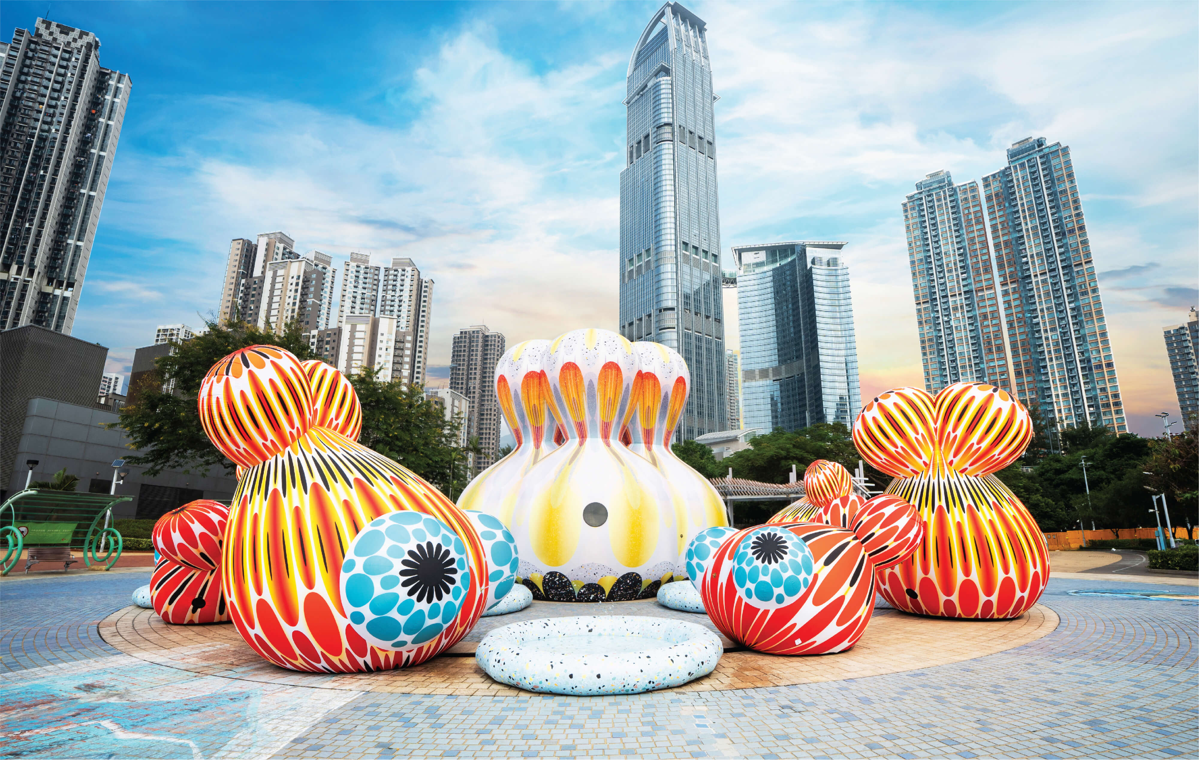 추엔완 파크에 있는 설치미술 작품