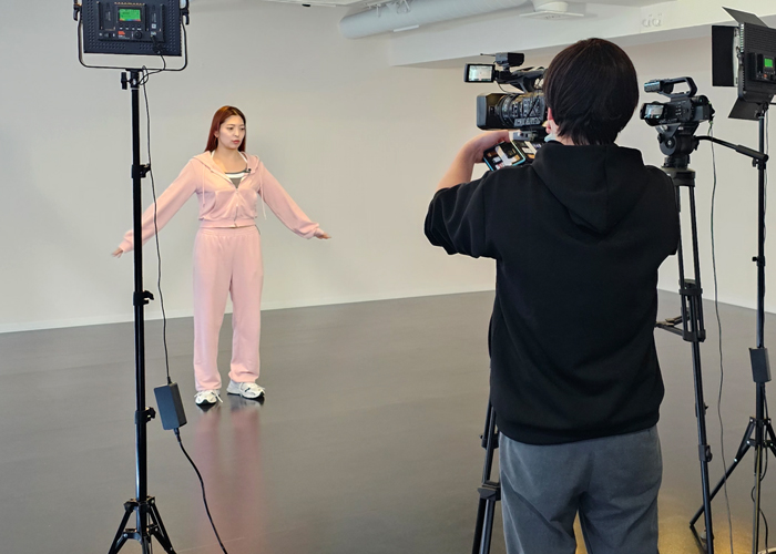 동영상 촬영 현장 사진