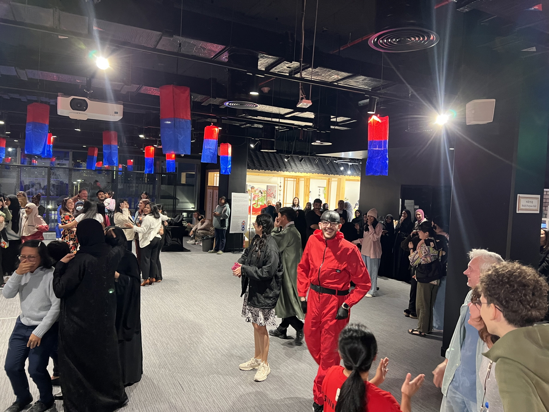 둥글게 둥글게 게임 전경