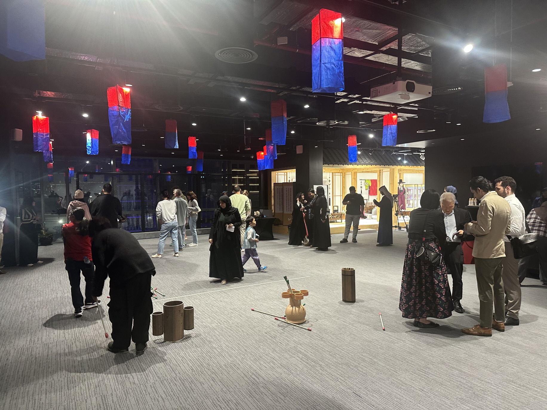 설날기념행사 행사장 전경