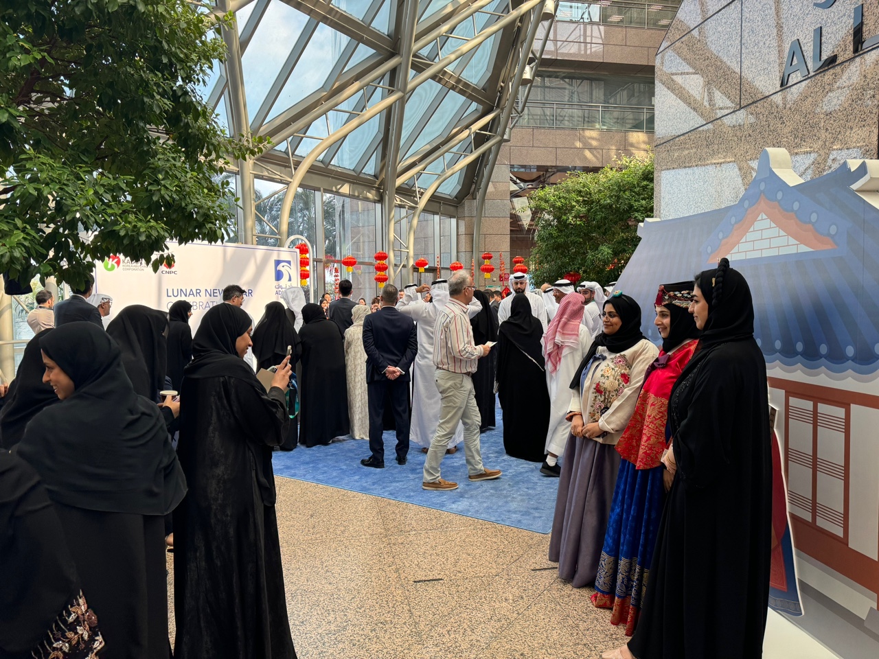 한복 체험 전경