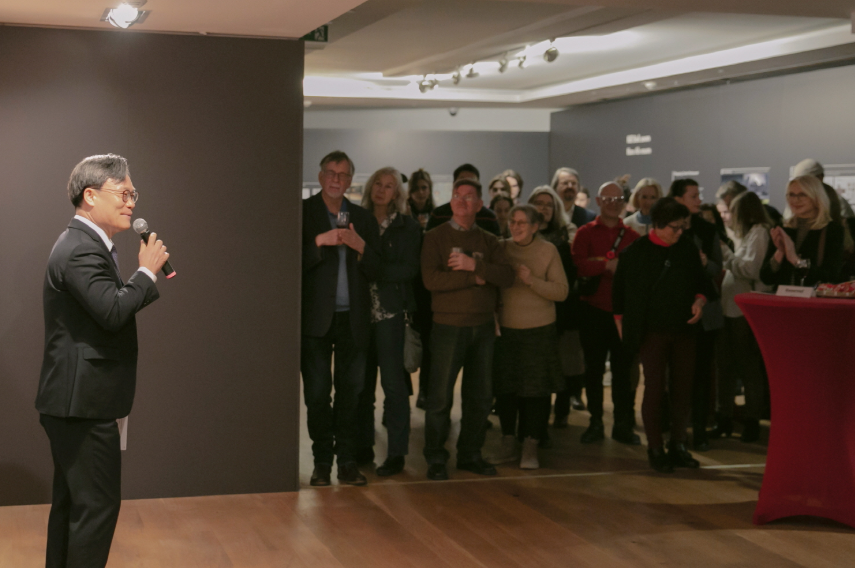 인사말을 전하는 양상근 문화원장