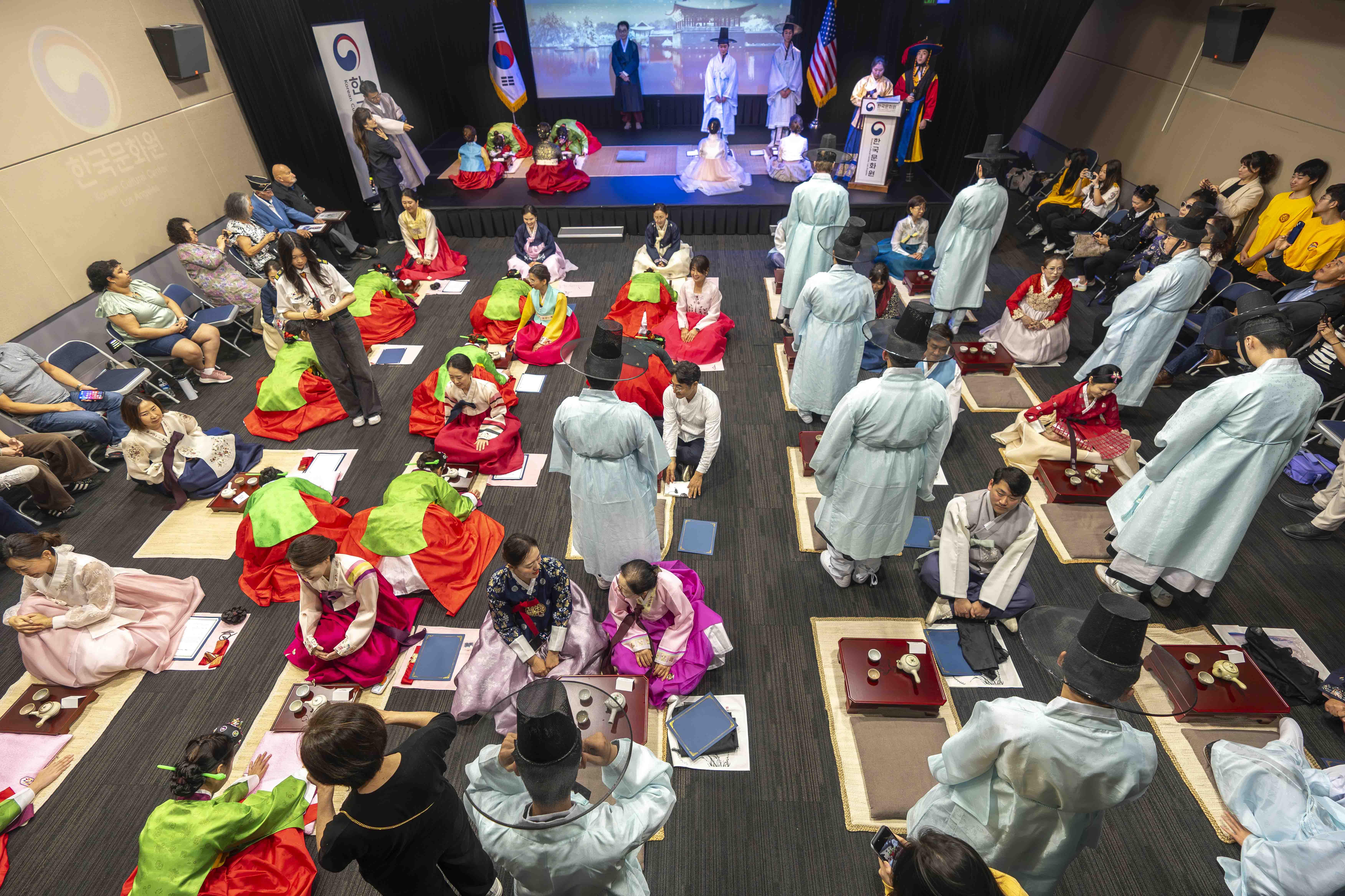 ▲ 성년례 모습