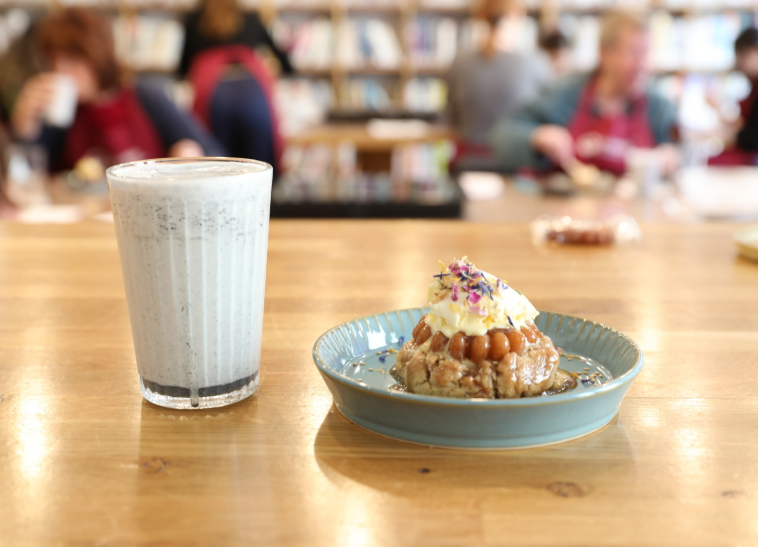 독일한국문화원 3월 한식강좌 - 흑임자 라떼와 약과 쿠키