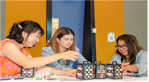 한국 문화 워크숍 현장 사진