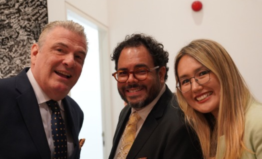 마틴 피자렐리 트리오. 왼쪽부터 마틴 피자렐리, 리코 발다치, 박현아.