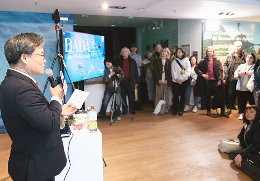 인사말을 전하는 양상근 문화원장