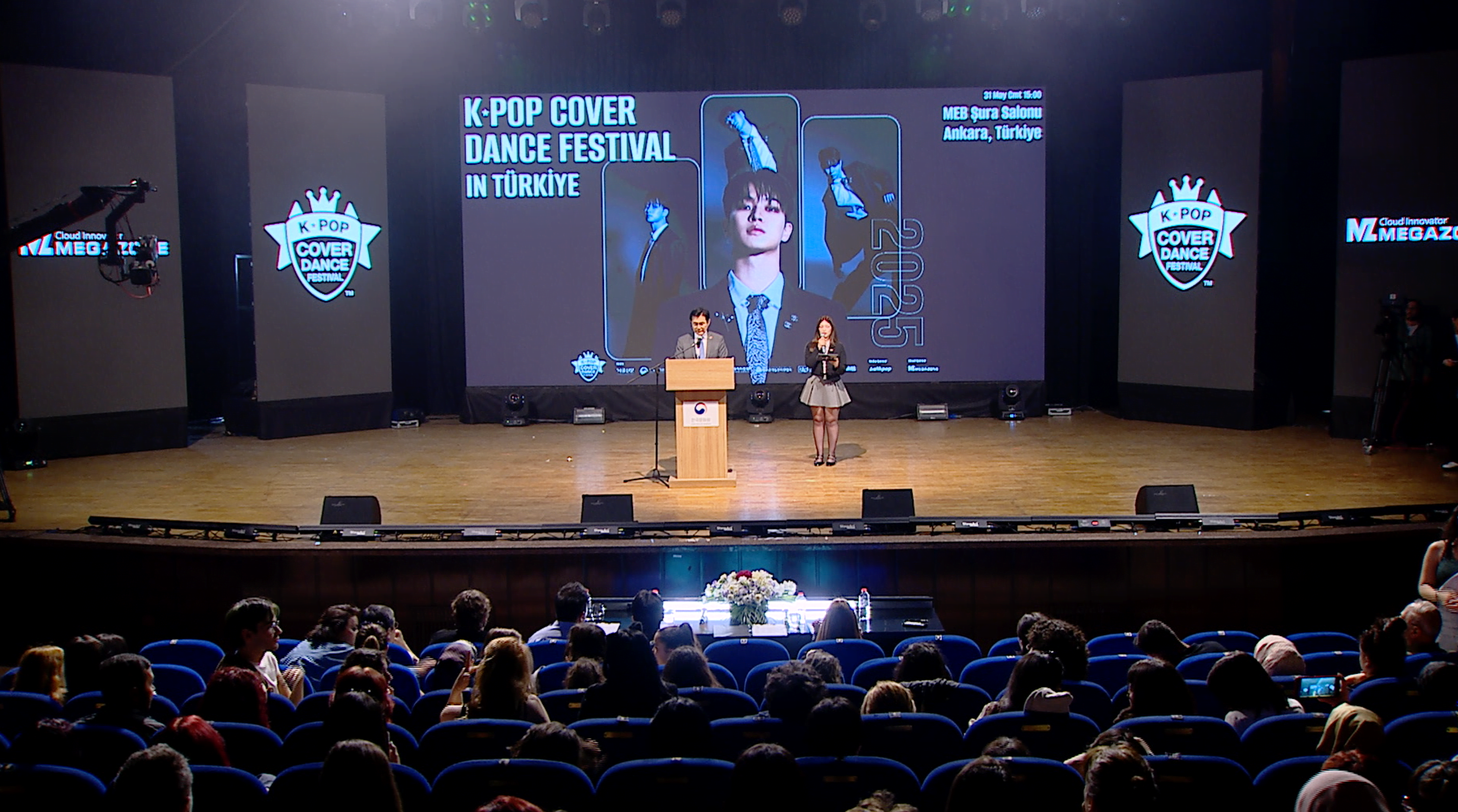 ▲ K-Pop Cover Dance Festival 정연두 대사 인사말씀