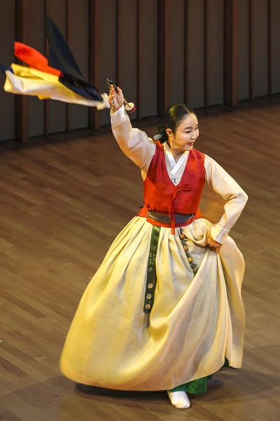 ▲ 진쇠춤 양승미 선생