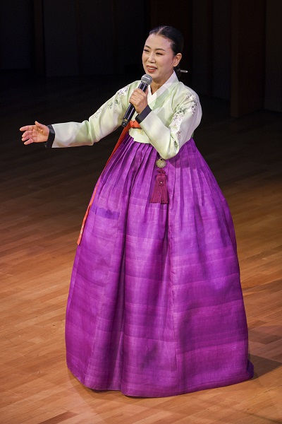 ▲ 서도 소리 유지숙 선생