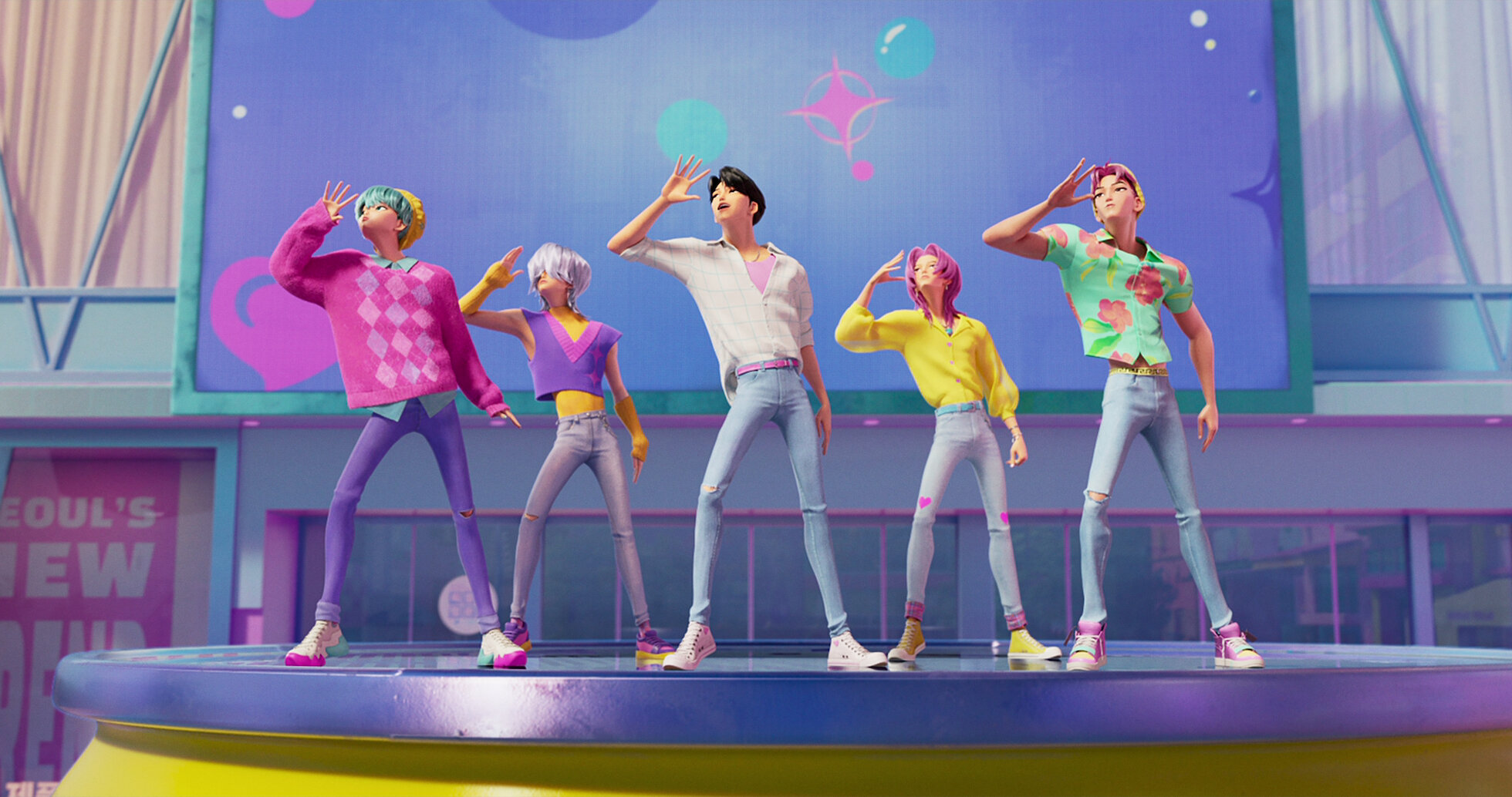 케이팝 데몬 헌터스 영화 장면