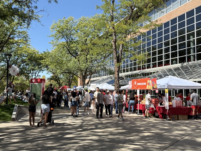 한국 기업 상품 홍보 부스