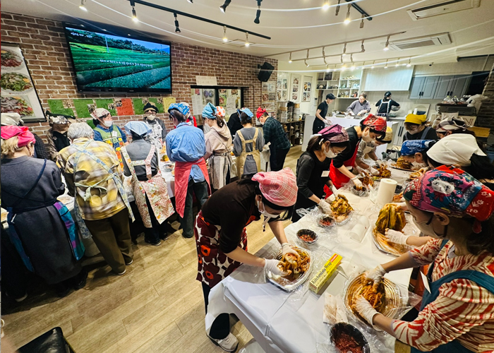 세종학당 김치 강좌 사진