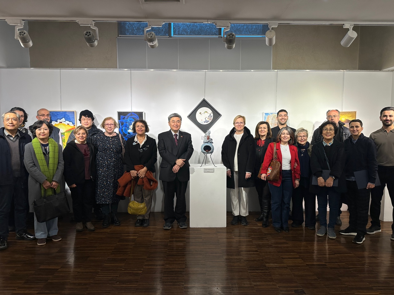 ▲ ‘희망 모색전’ 전시회 개최 단체 사