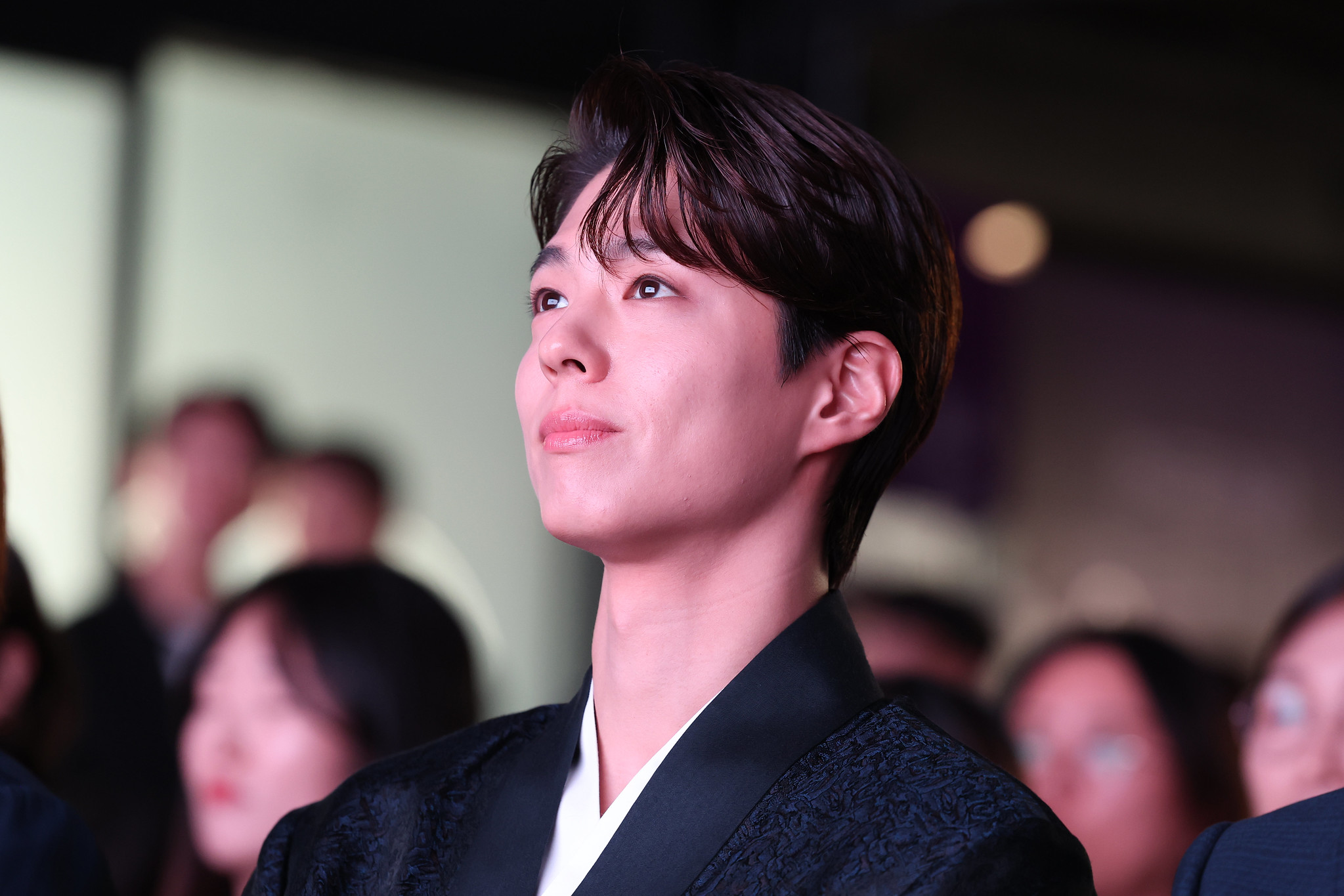 ▲ 전 세계에 한국관광 매력을 알리는 ‘2025 한국관광 명예홍보대사’로 배우 박보검이 위촉됐다. 사진은 29일 서울 강남구 SJ쿤스트할레에서 열린 한국관광 명예홍보대사 위촉식 및 해외광고 시사회에 참석한 박보검.  