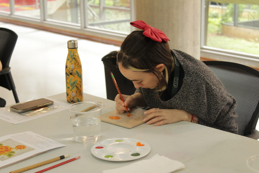 [워크숍] 주브라질한국문화원, USP Korea Corner에서 민화 제작 공예 워크숍 개최