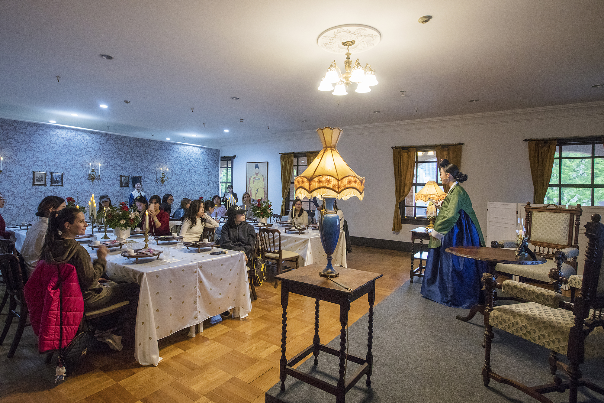 ▲ 지난해 4월 덕수궁에서 열린 '황제의 식탁'.