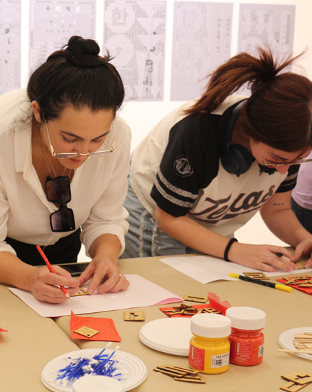 더욱 가까운 한국 | 한글 속 숨은 기하학을 만나다...창작 워크숍 현장