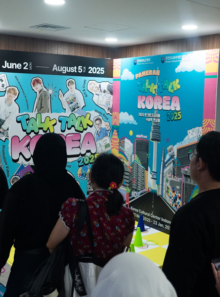 세계가 바라보는 한국  '토크토크코리아 2025 인도네시아 전시회'