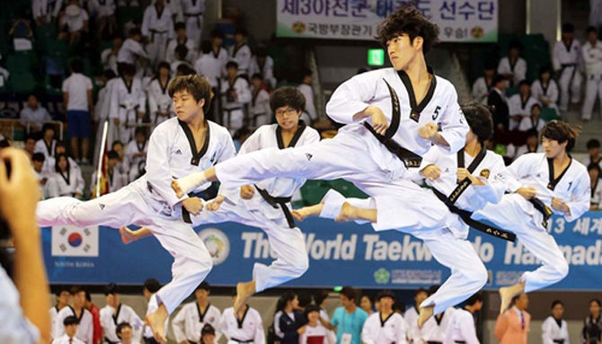 베이징에서 열린 '세계태권도 한마당 설명회'