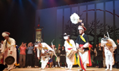 오사카에서 열린 '이광수 사물놀이' 공연 