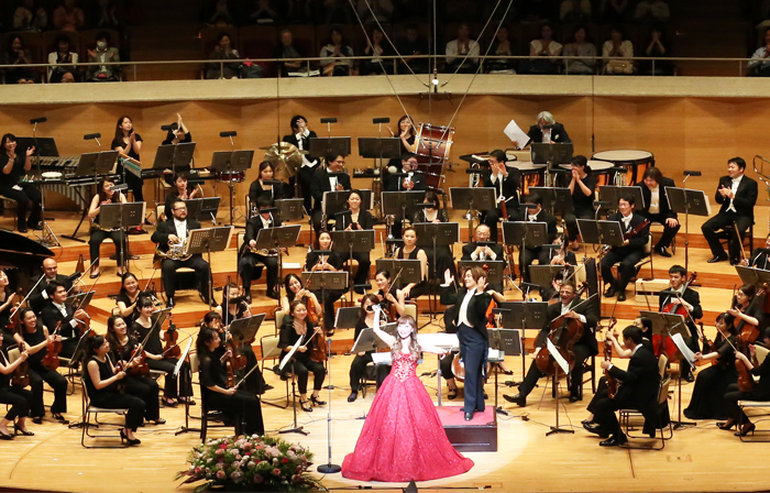 동경에서 열린 조수미 갈라콘서트